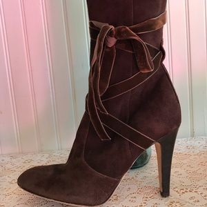 Italian leather boots